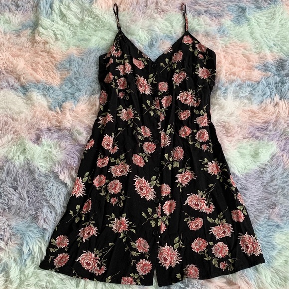 Sweet floral button down sundress - Picture 3 of 8